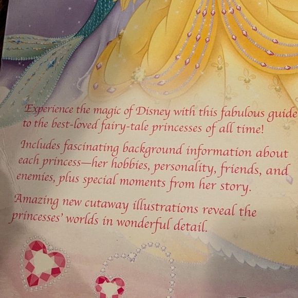 Disney Books lot Princess Guide, Princess World of Fashion & Disney Palace Pets - Picture 7 of 13